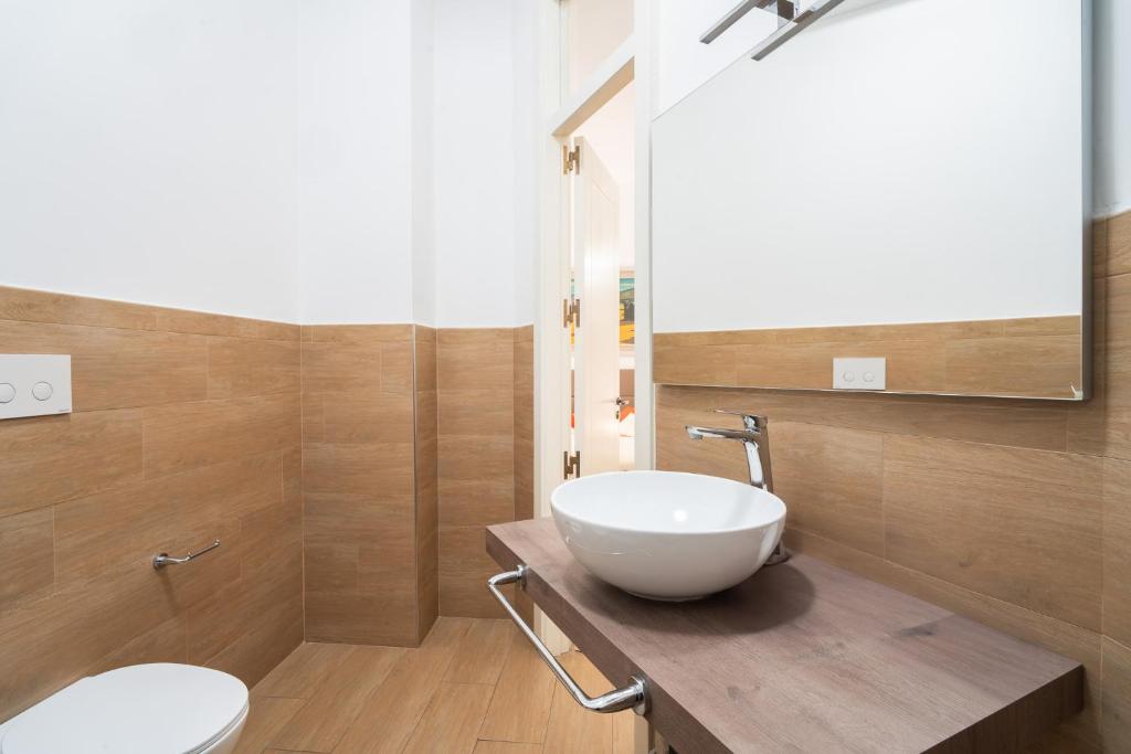 Koupelna v ubytování B&B Charme