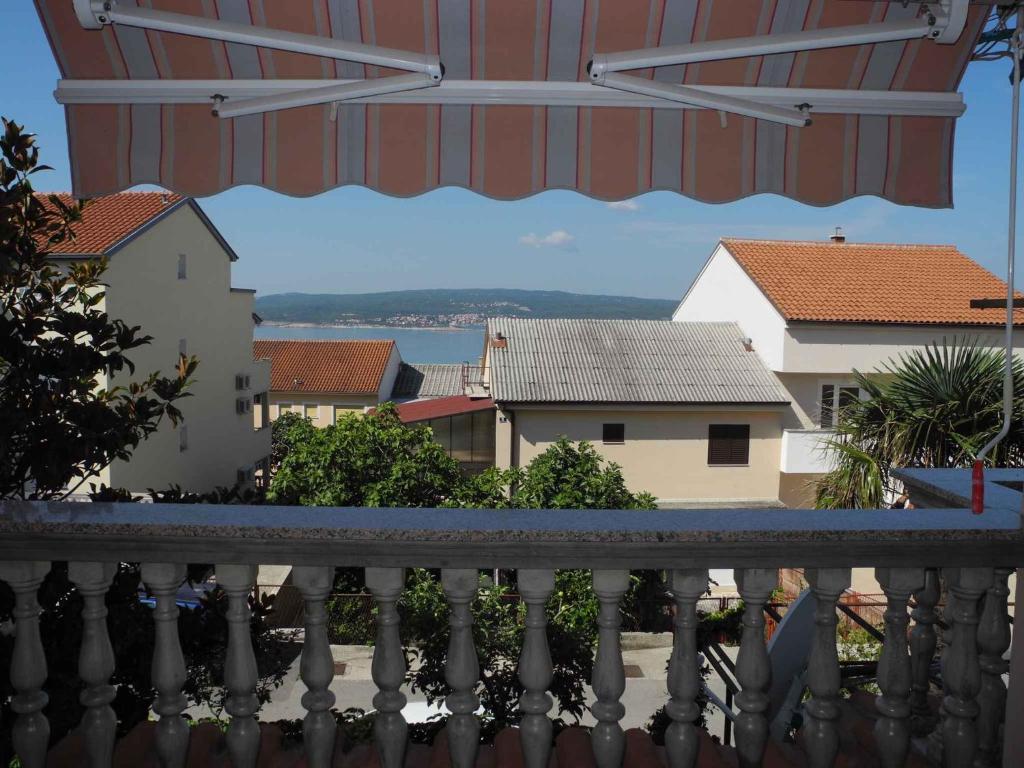 Balkón alebo terasa v ubytovaní Apartments in Crikvenica 41042