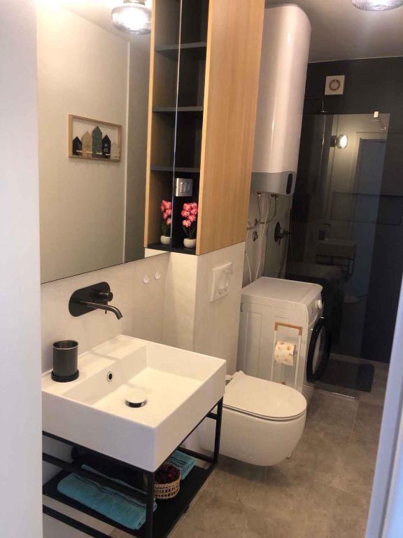 Kúpeľňa v ubytovaní Apartment in Milcetici - Insel Krk 43321