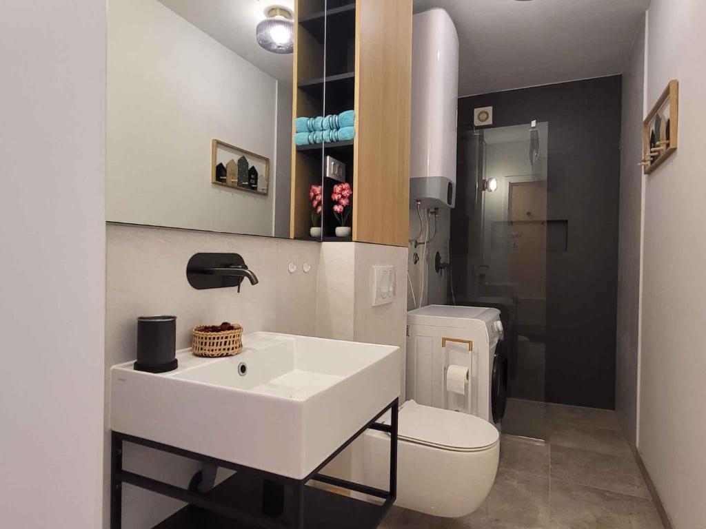 Kúpeľňa v ubytovaní Apartment in Milcetici - Insel Krk 43321