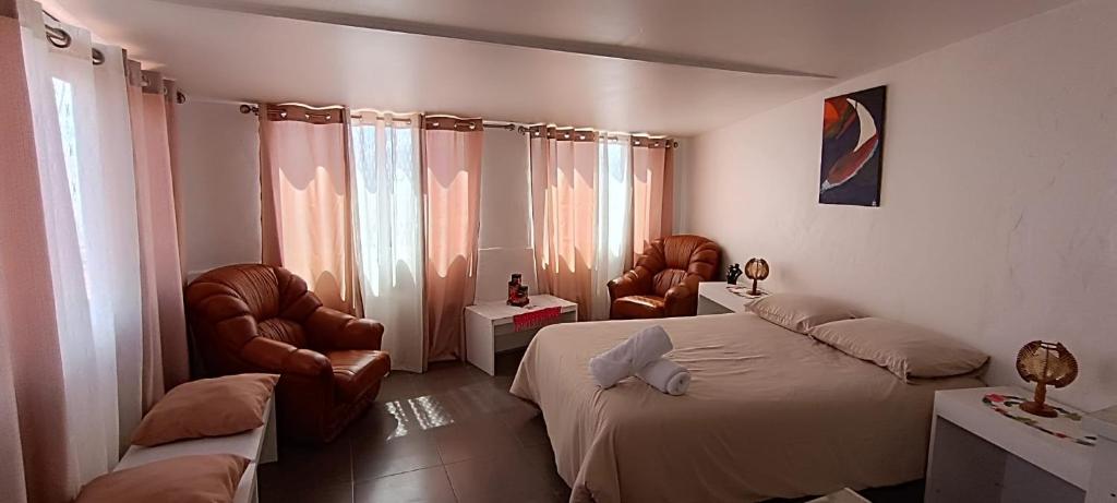 Ένα ή περισσότερα κρεβάτια σε δωμάτιο στο O CAMPO na CIDADE