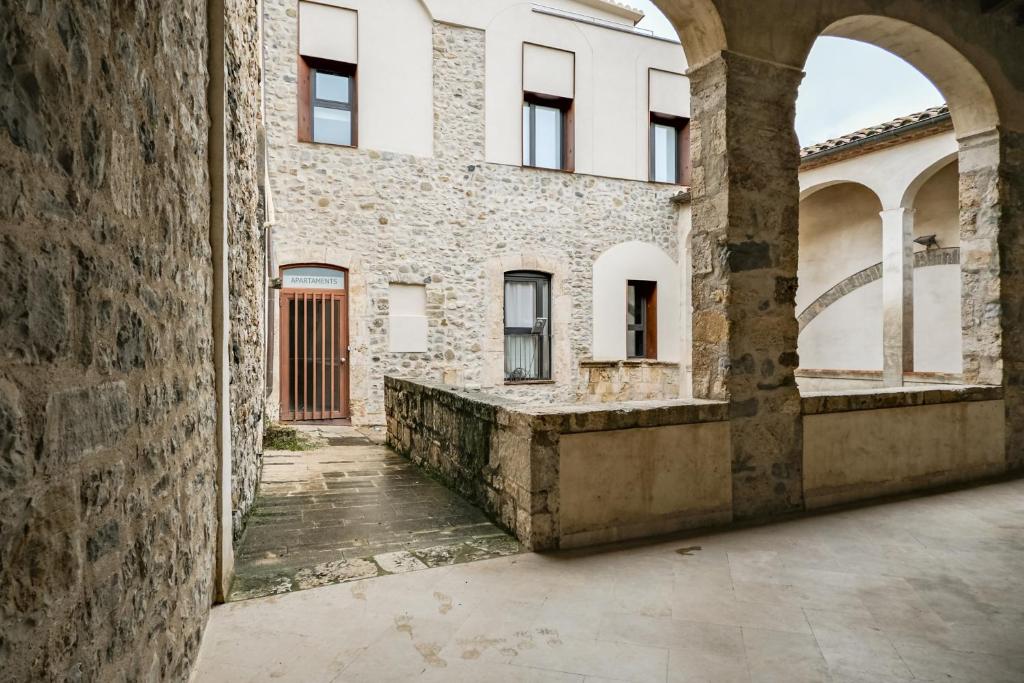 Fotografia z galérie ubytovania Can Cintet 1- Apartamento en la plaza de Besalú v destinácii Besalú