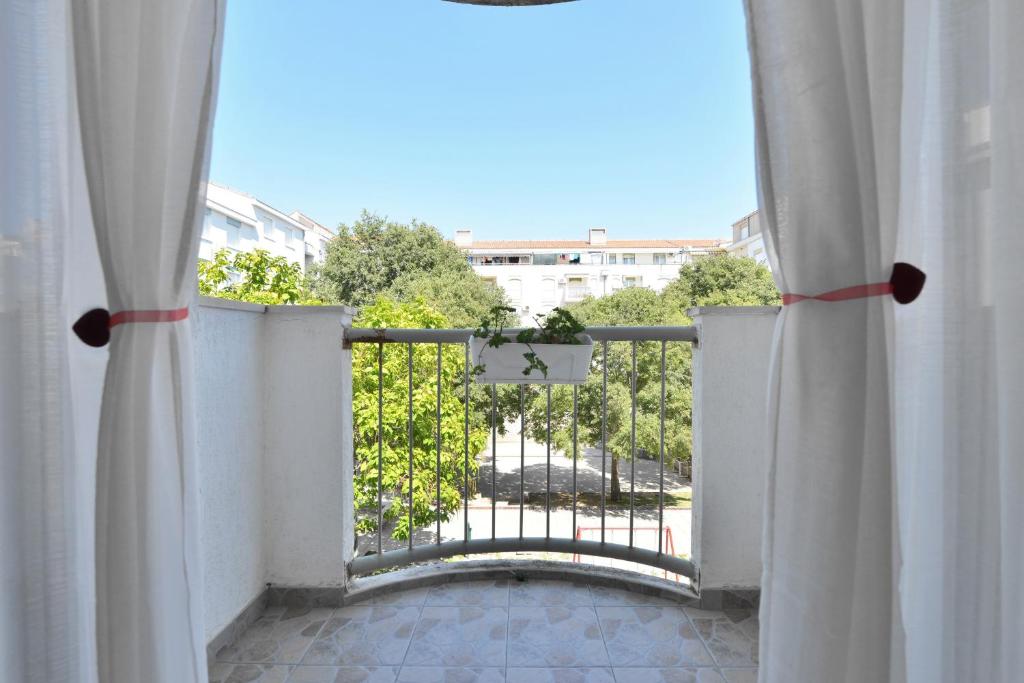 Balkón alebo terasa v ubytovaní Cozy beach apartment Split