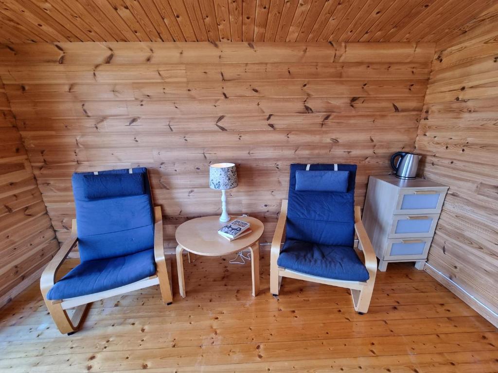 Posezení v ubytování Kaggestorps Gård