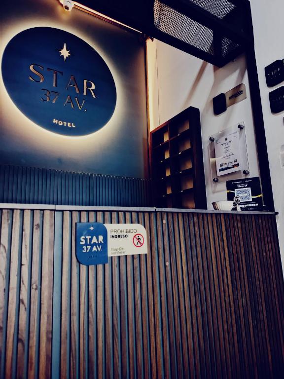 Certifikát, hodnocení, plakát nebo jiný dokument vystavený v ubytování Star AV 37 HOTEL