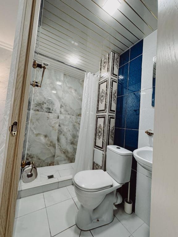 Koupelna v ubytování Yerevan Hotel