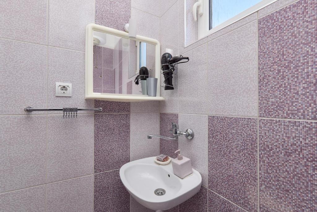 Koupelna v ubytování Rosic Apartments Baosici