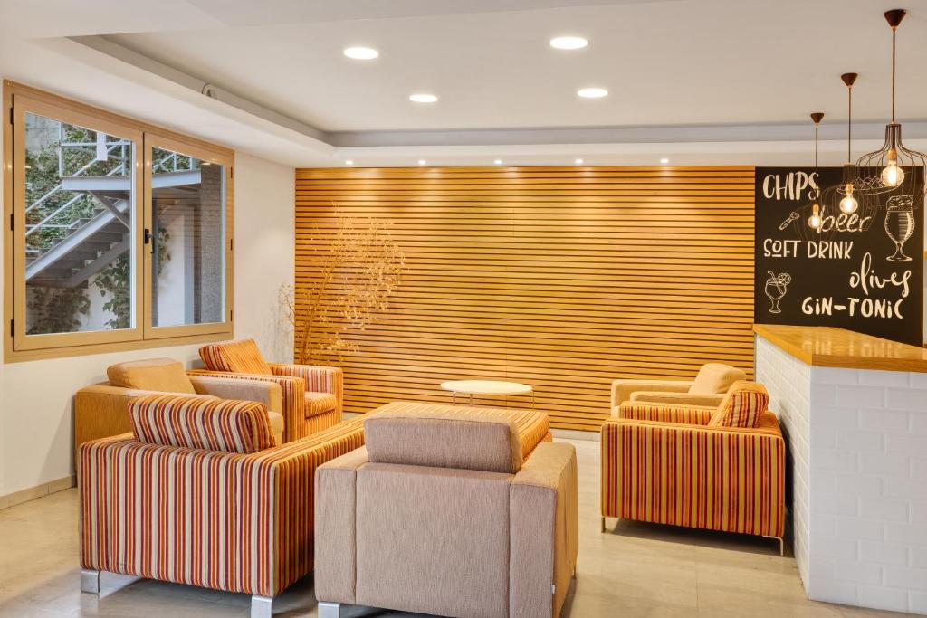 Posezení v ubytování B&B HOTEL Barcelona Mollet Porta de Gallecs