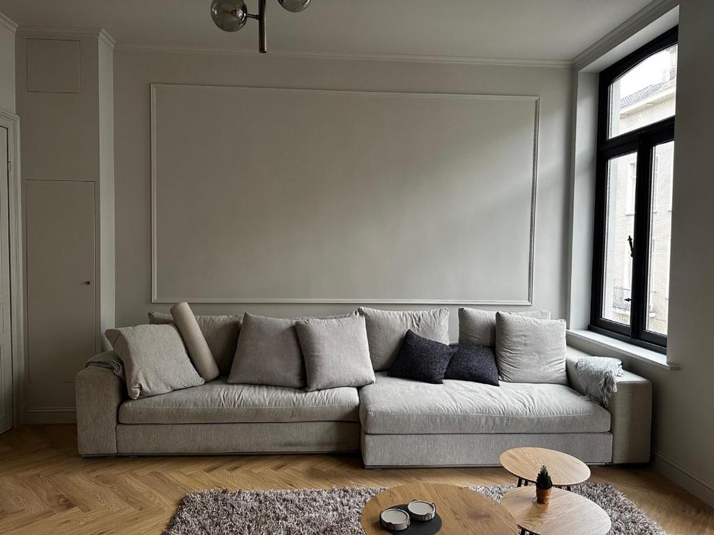 Khu vực ghế ngồi tại Villa Frans Luxe appartement 4 slpk