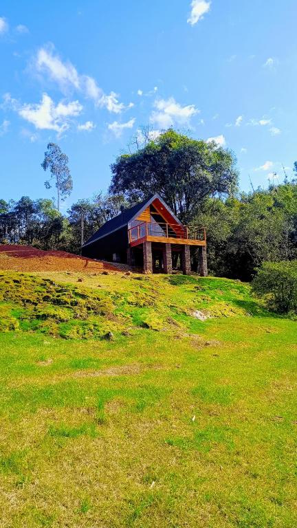 Zahrada ubytování Cabana Água - Cabanas Recanto do Lago