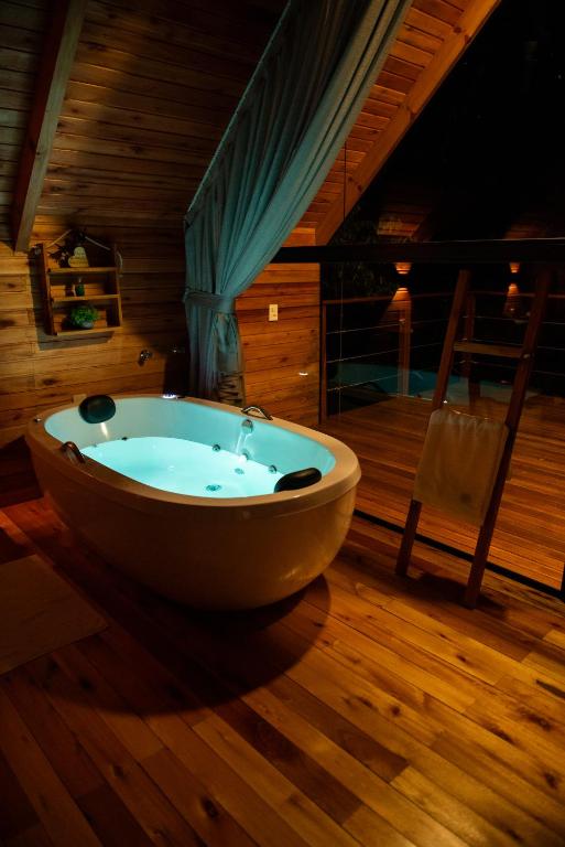 Fotografie z fotogalerie ubytování Cabana Água - Cabanas Recanto do Lago v destinaci Nova Petrópolis