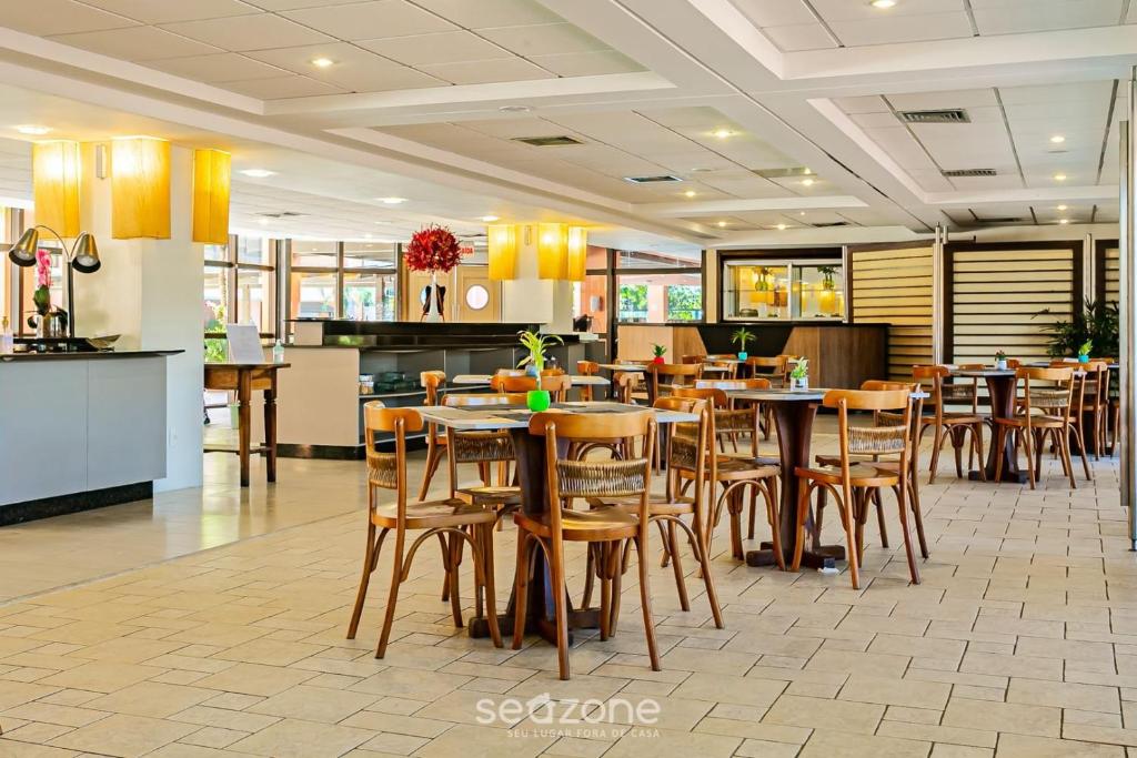 Restaurace v ubytování Resort pé na areia - Suítes JBVTOP