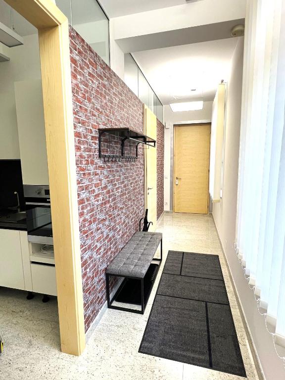 Kuchyň nebo kuchyňský kout v ubytování Lavanttalbahn Suite