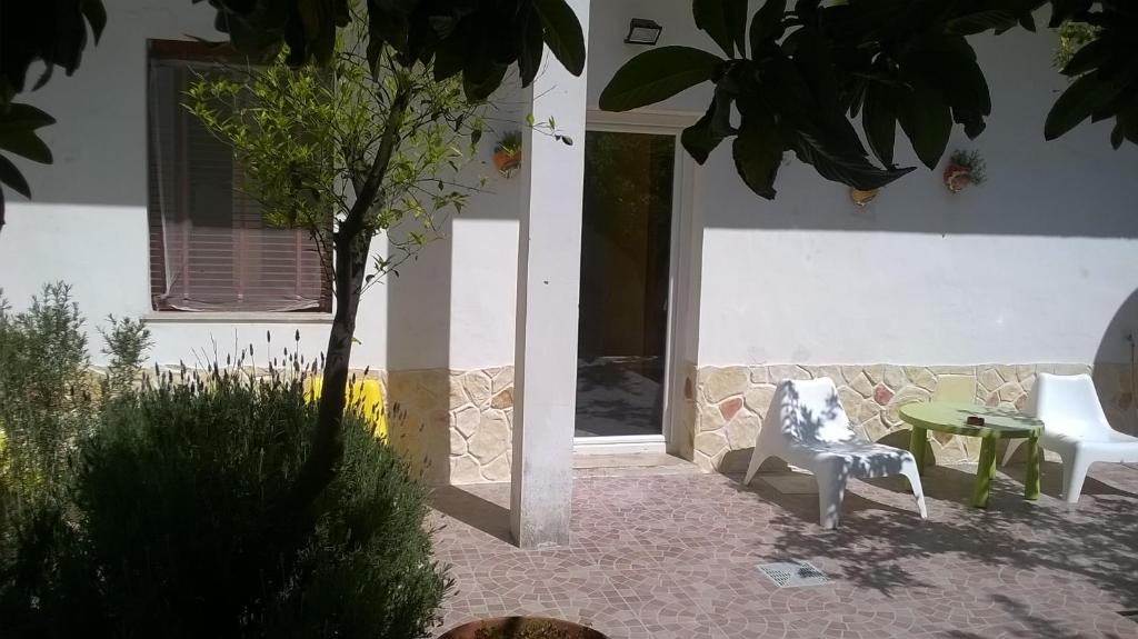 Zahrada ubytování B&B Fenice Barocca