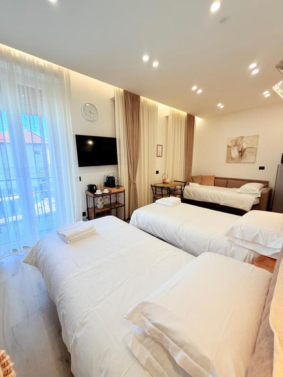 Postel nebo postele na pokoji v ubytování Bala Dream House