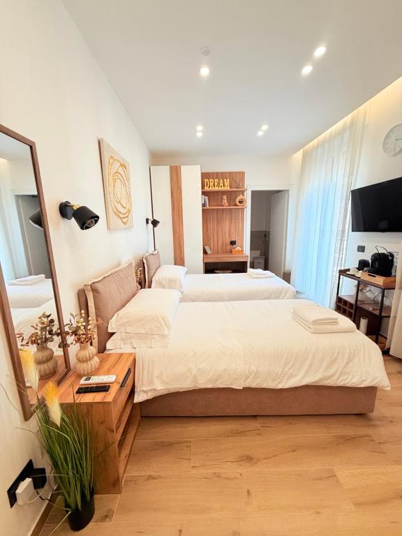 Postel nebo postele na pokoji v ubytování Bala Dream House