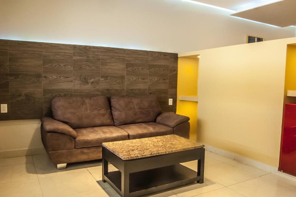 Posezení v ubytování Hotel Luna Caribe