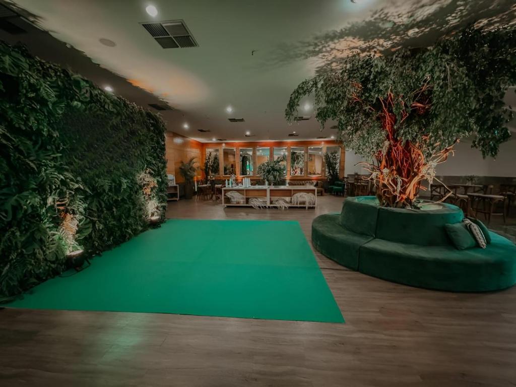 Zahrada ubytování Ouro Minas Hotel Belo Horizonte, Dolce by Wyndham