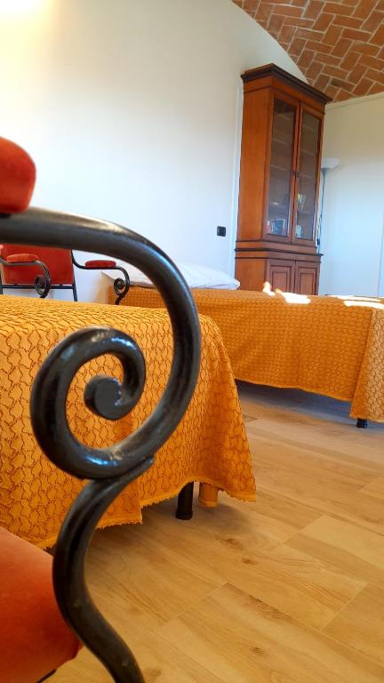 Posezení v ubytování B&B Casa Pascolone