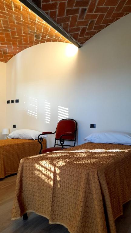 Posezení v ubytování B&B Casa Pascolone