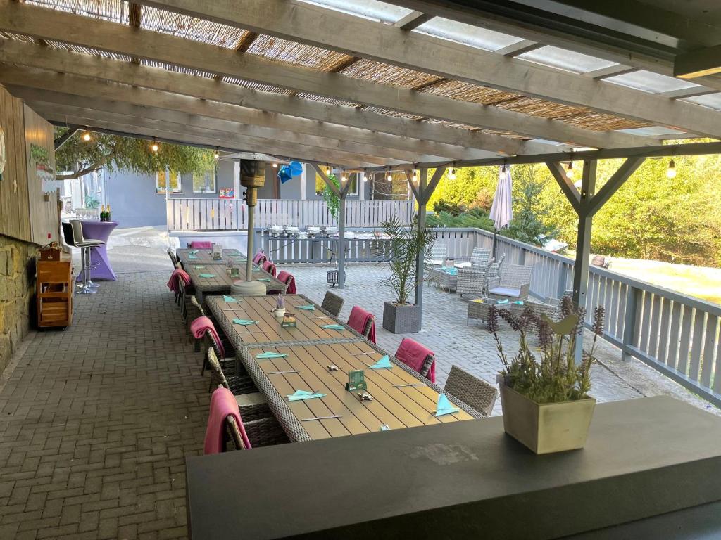 Restaurace v ubytování Marina Hubenov