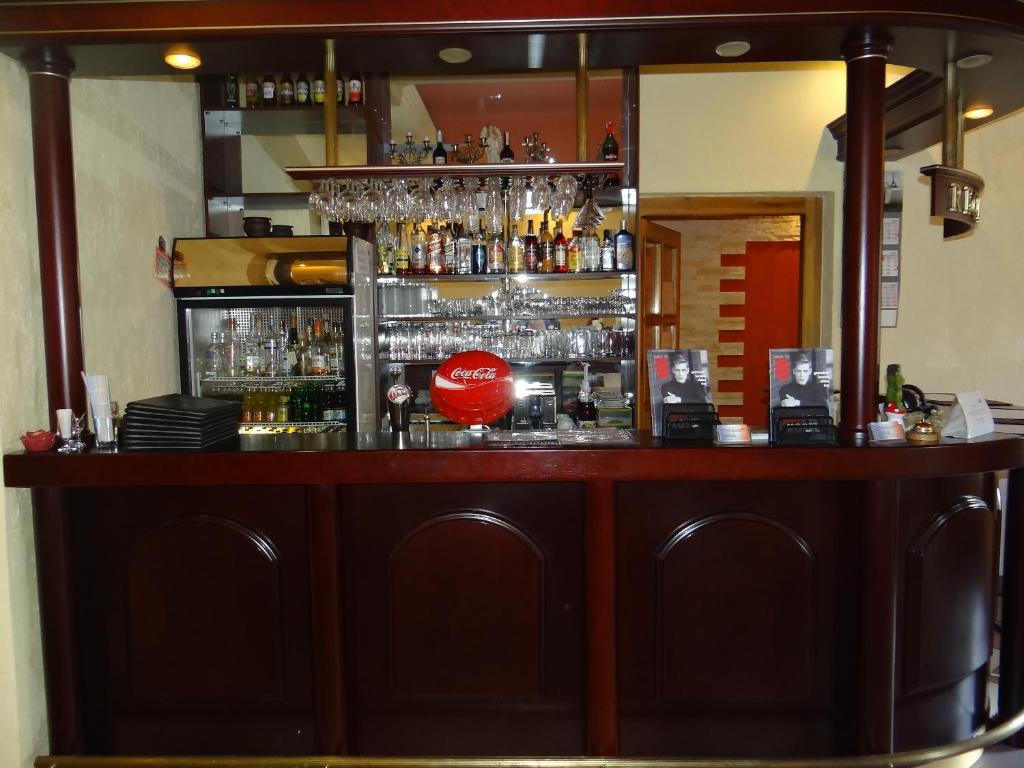 Lounge alebo bar v ubytovaní Hotel Sekwana