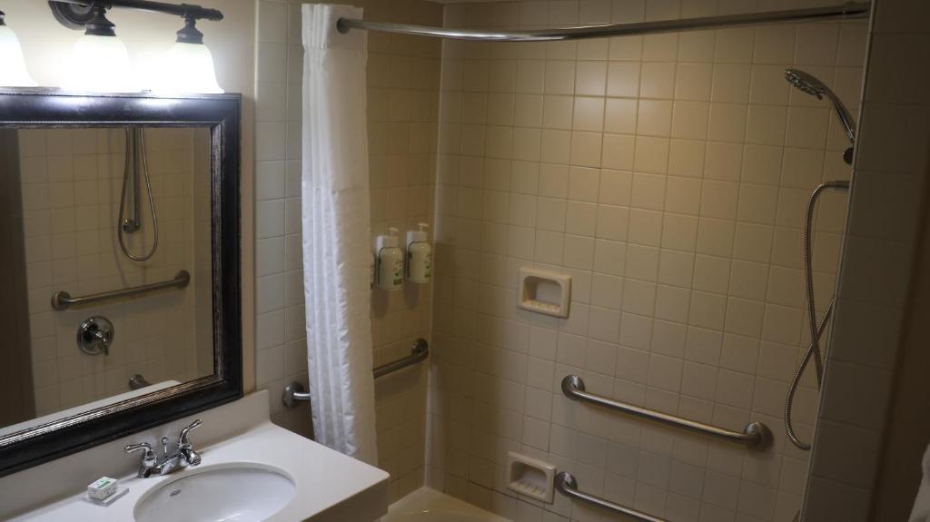 Koupelna v ubytování Wingate by Wyndham Peoria - Complimentary Area Shuttle