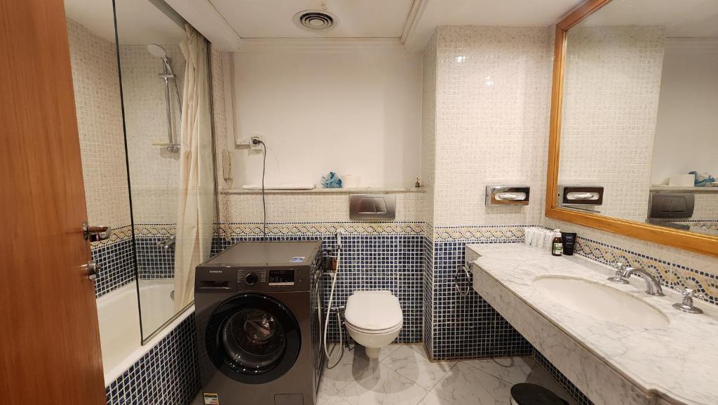 Koupelna v ubytování Hotel Suite In Jazz Sharm Dreams