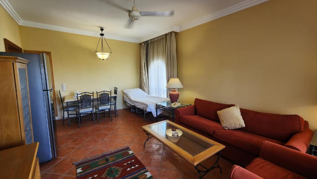 Posezení v ubytování Hotel Suite In Jazz Sharm Dreams