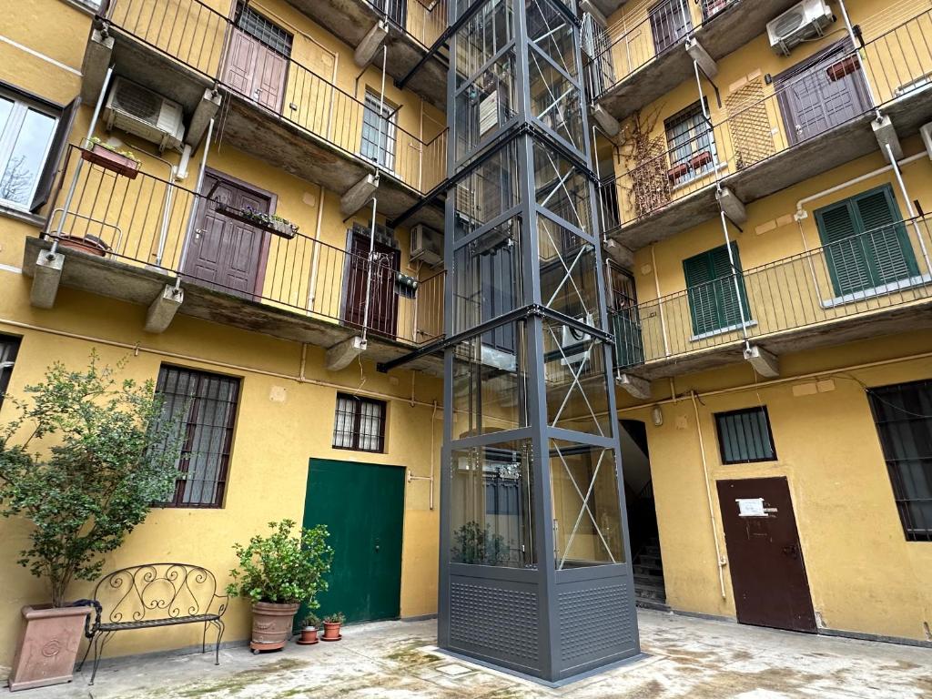 Budova, v ktorej sa apartmán nachádza