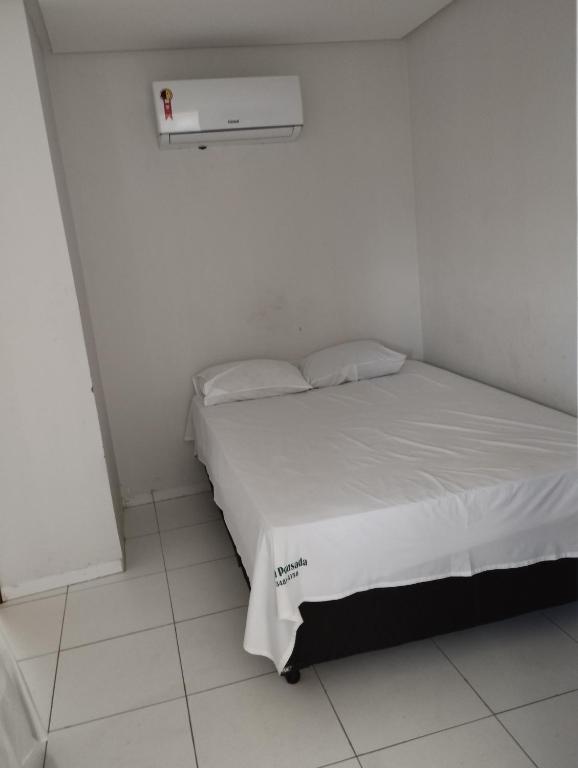Postel nebo postele na pokoji v ubytování Hotel Algaroba Anexo