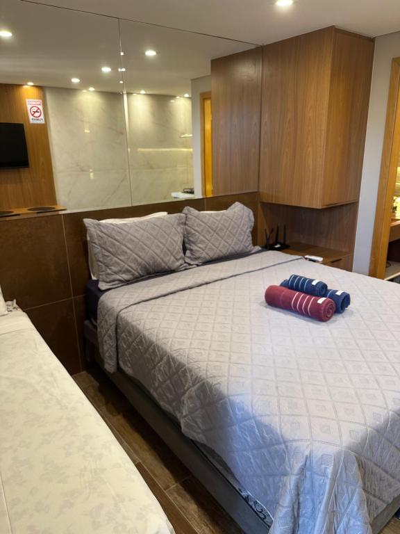 Flat no Life Resort a Beira Lago - 
