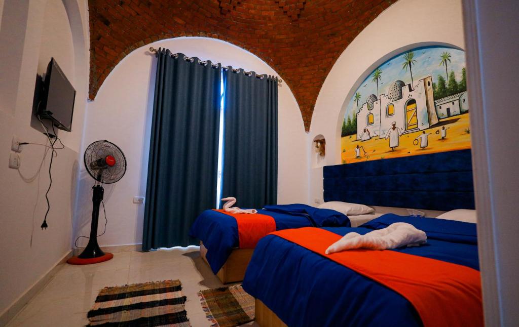 TV a/nebo společenská místnost v ubytování JAREEDY Guest house