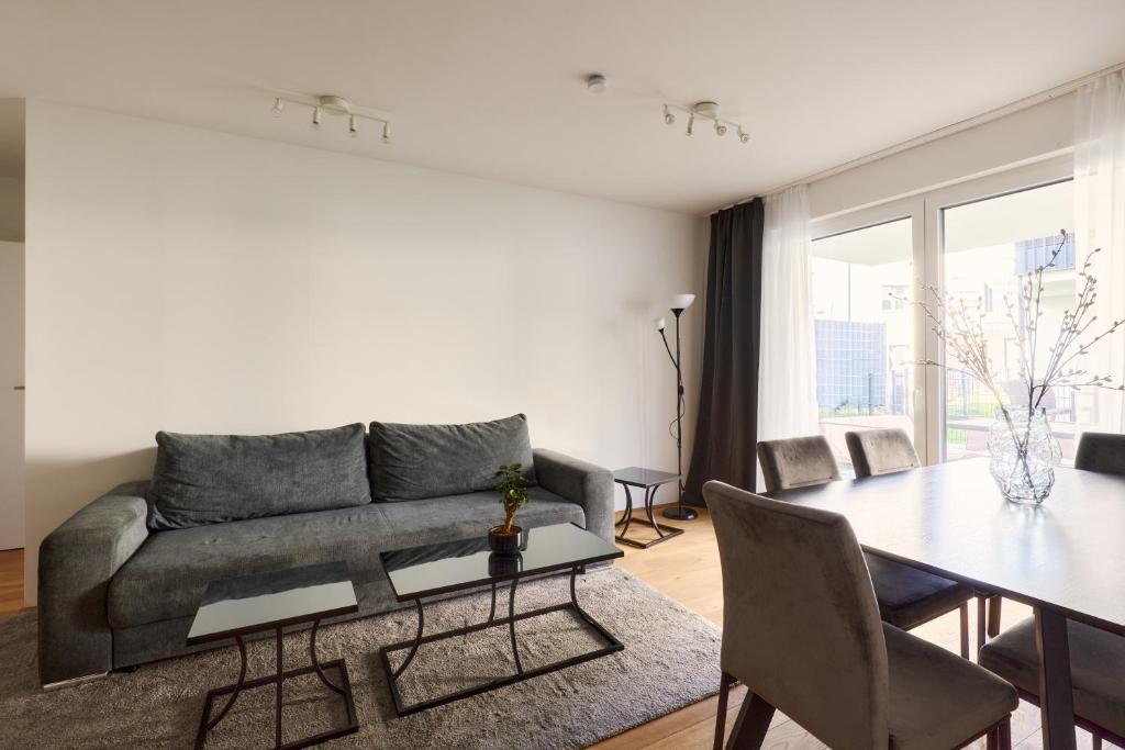 Symphony Apartments Vienna - Garden, Terrace and Grill - Resim 18