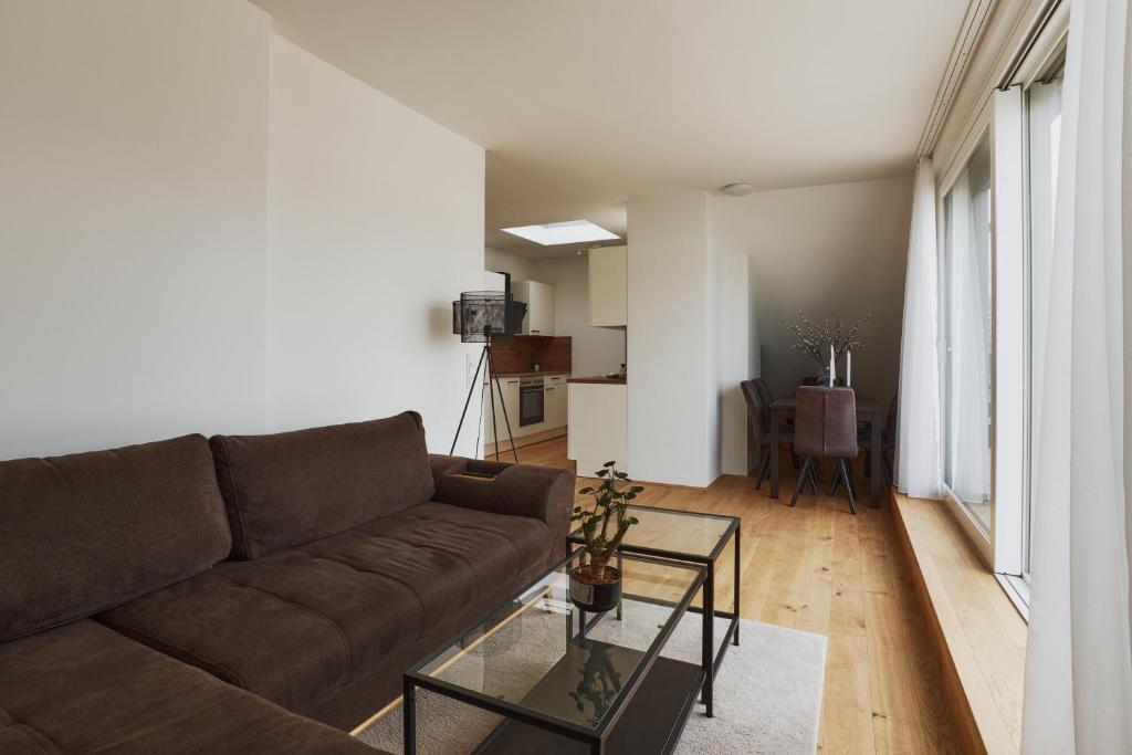 Posezení v ubytování Symphony Apartments Vienna - Garden, Terrace and Grill