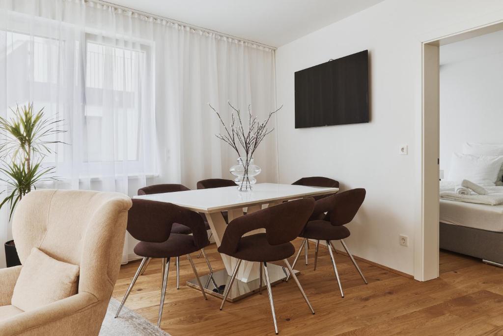 Symphony Apartments Vienna - Garden, Terrace and Grill - Resim 41