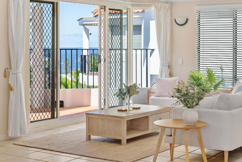 Posezení v ubytování 9 Parkshores - Enjoy an Escape in the Perfect Penthouse Apartment