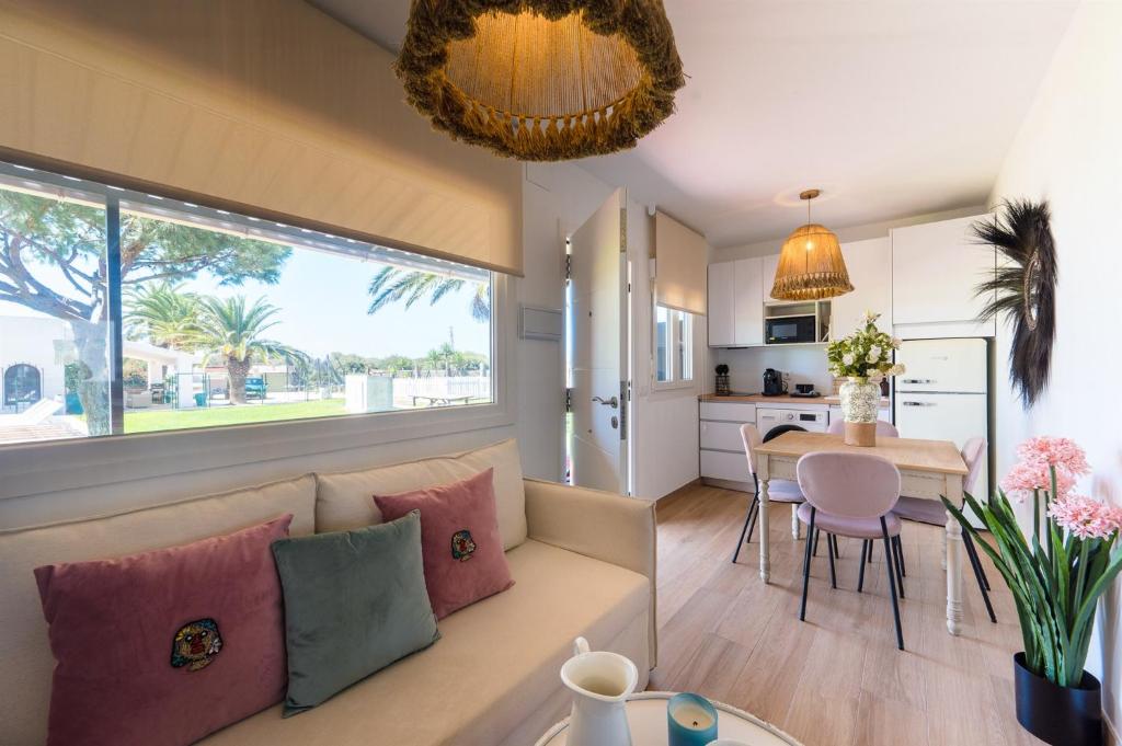 Et opholdsområde på Apartamentos Zahora 37