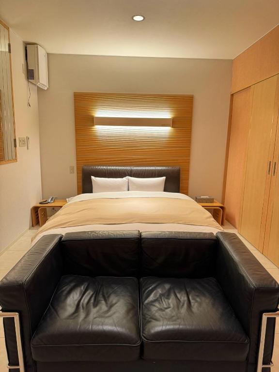 Hotel JOYCEにあるベッド
