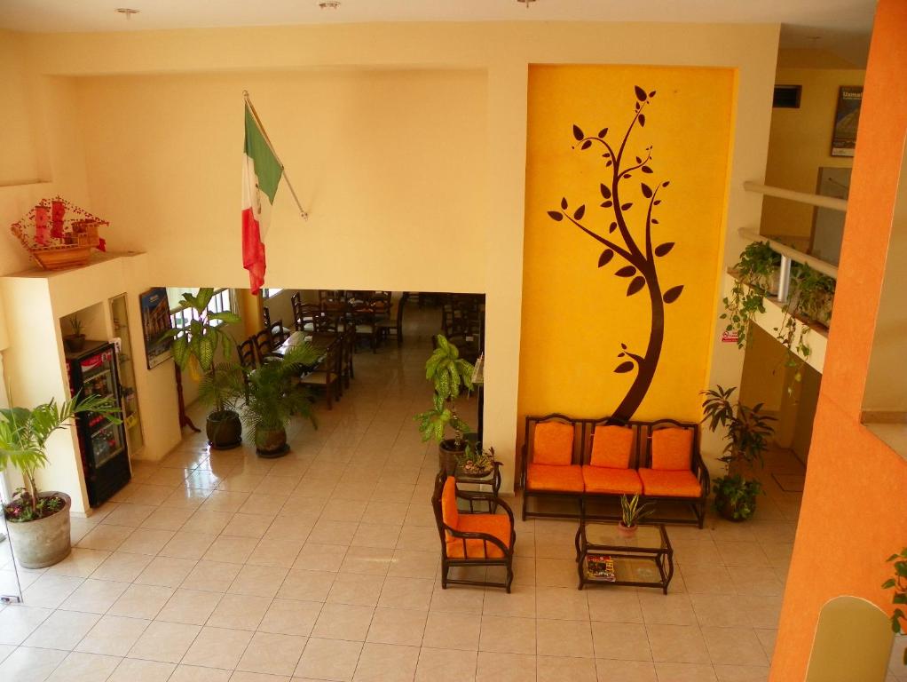 Posezení v ubytování Hotel El Marques