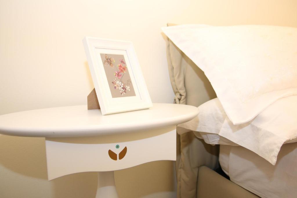 Posteľ alebo postele v izbe v ubytovaní Anthos Casa Vacanze