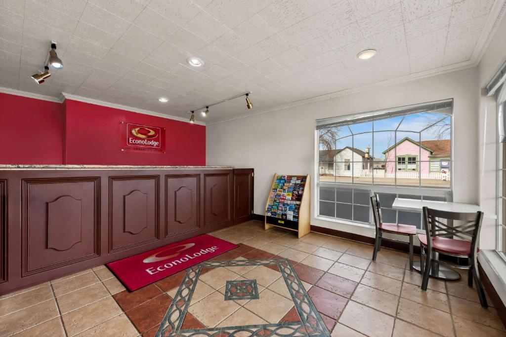 Posezení v ubytování Econo Lodge Fallon Naval Air Station Area