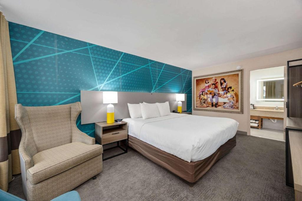 Voodi või voodid majutusasutuse Comfort Inn Downtown Nashville - Music City Center toas