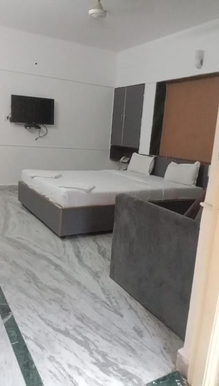 TV a/nebo společenská místnost v ubytování Pushpak Resort