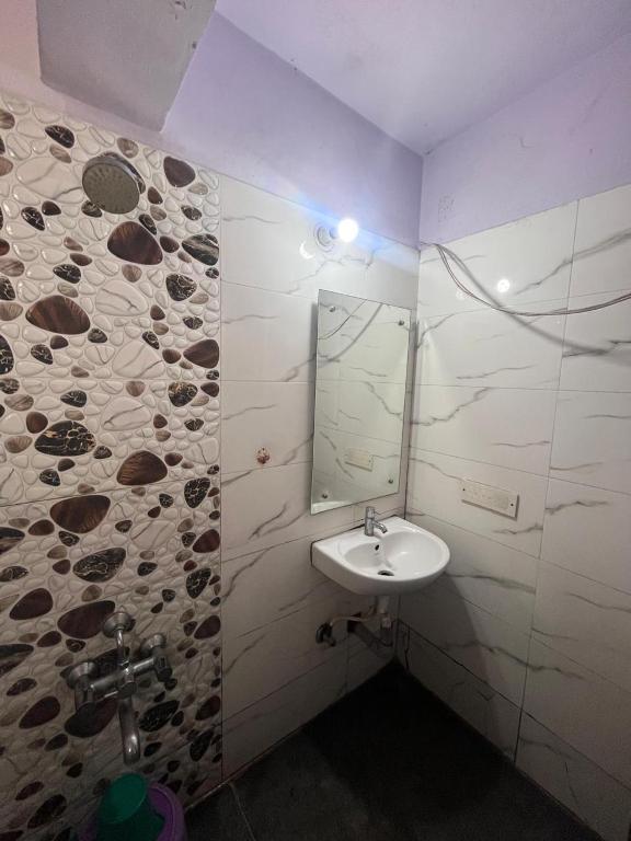 Koupelna v ubytování Hotel sai arcade
