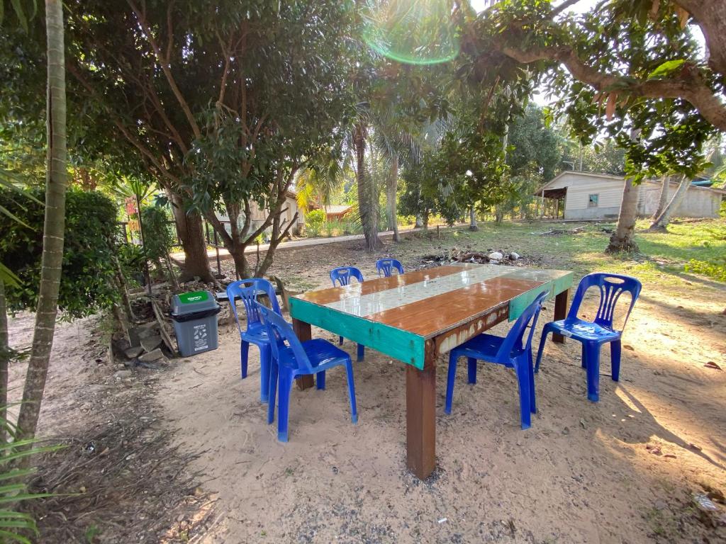 Zahrada ubytování Patcharin Homestay