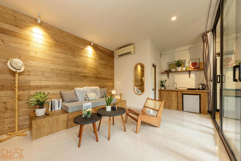 Kuchyň nebo kuchyňský kout v ubytování Hanoi Heritage Hideaway- Homestay CHẤT - Private Self-check-in
