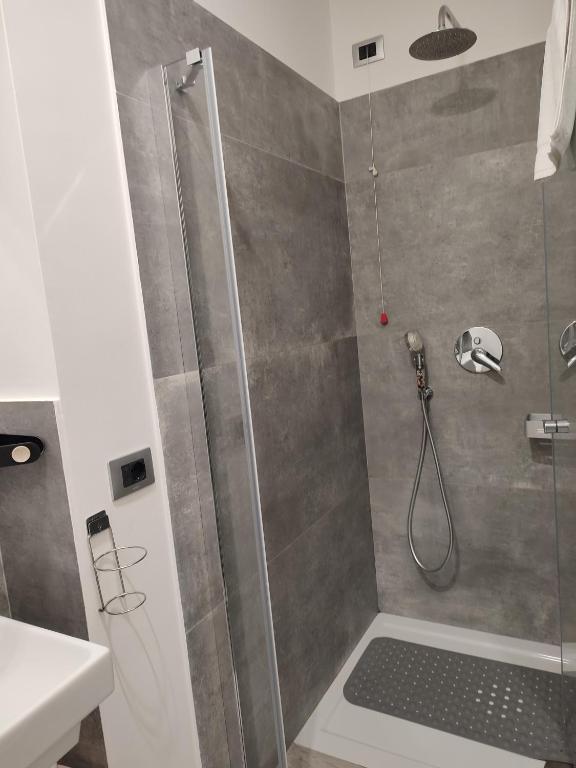 Koupelna v ubytování B&B CaselloA Suites
