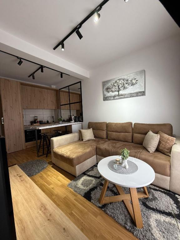 Posezení v ubytování Royal apartmani Vrnjačka Banja