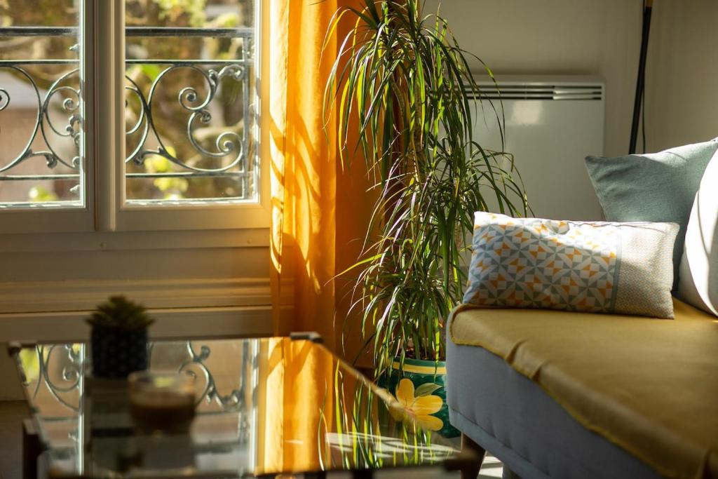 Posezení v ubytování Le Libération